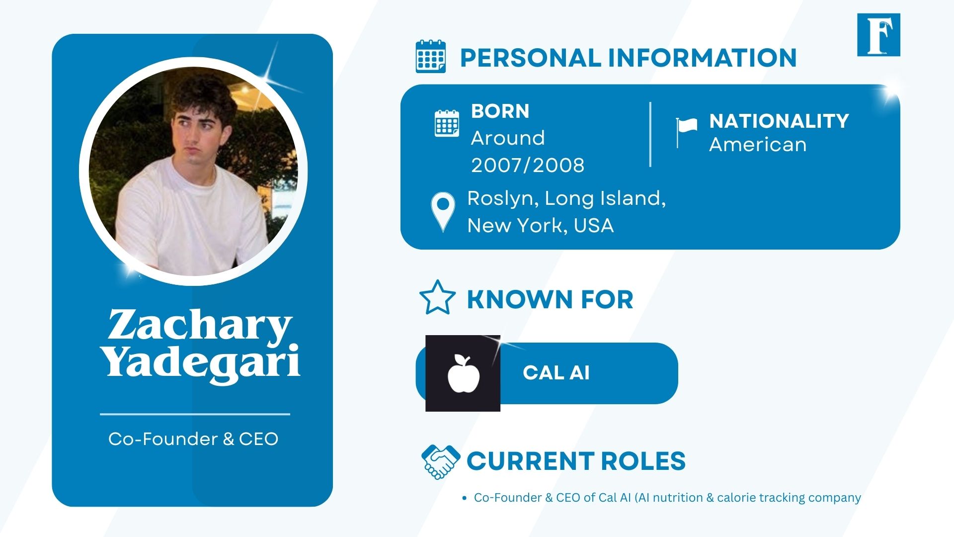 Zach Yadegari Net Worth, Cal AI Founder Story, Vision & Growth 1 Zach Yadegari founder of Cal AI