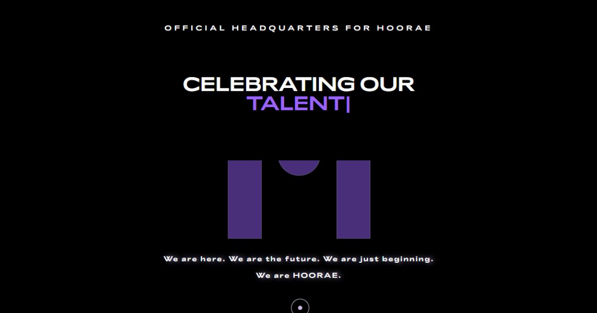 HOORAE Media Founder Issa Rae Net Worth, Hollywood Success Story, Vision & Brand Growth 3 The official website for HOORAE Media, featuring a bold purple logo on a black background with a celebratory message.